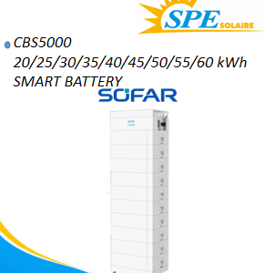 BATTERIE CBS5000 20/25/30/35/40/45/50/55/60 kWh