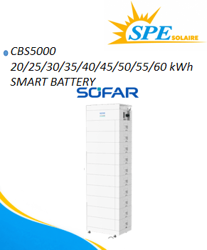 BATTERIE CBS5000 20/25/30/35/40/45/50/55/60 kWh